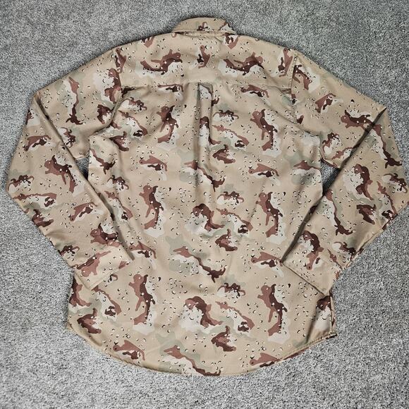 Dixxon Flannel Shirt Mens LT Black Rifle Coffee Chocolate Chip Desert Camo - Picture 6 of 10